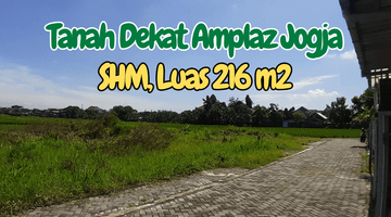 Gambar 1 Shm, Tanah Cocok Hunian Mewah View Sawah Jogja Kota