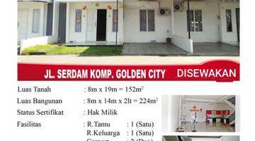 Gambar 2 DISEWAKAN RUMAH 2 LANTAI ,SIAP HUNI JL. SERDAM