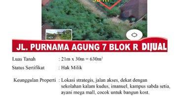 Gambar 1 DIJUAL TANAH SIAP BANGUN JL. PURNAMA AGUNG 7