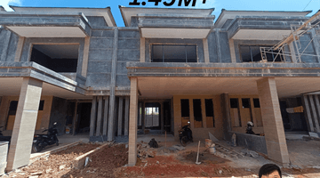 Gambar 1 Rumah 2 Lantai Baru Unfurnished HGB di Perumahan Evergreen