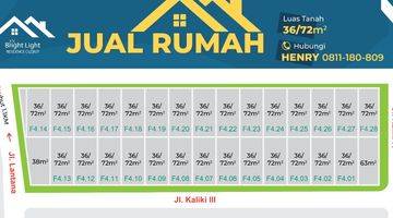 Gambar 4 Rumah 1 lantai dekat stasiun Cilebut Rumah SHM Baru