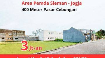 Gambar 1 Area Pemda, Tanah Dijual Sleman 400 Meter Utara Pasar Cebongan