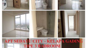 Gambar 1 Apartement Sedayu City 3 BR Baru