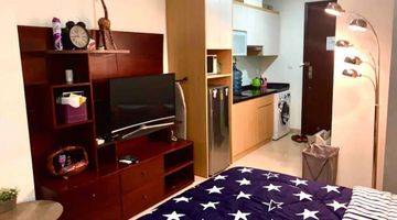 Gambar 1 Unit apartemen studio di Menteng Park