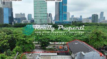 Gambar 1 Dijual Tanah Tempat Usaha Lokasi Hook Strategis di Setiabudi Kuningan Jakarta Selatan