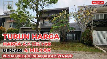 Gambar 1 Rumah Dengan Kolam Renang Siap Huni Di Cluster Hilltop || Harga 4 Milyar ||dekat Aeon Mall Sentul City