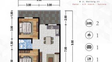 Gambar 4 Rumah Mewah Siap Huni Casablanca Medan Denai