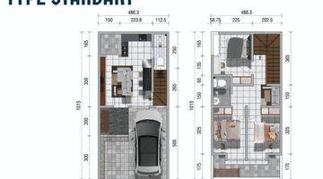 Gambar 3 Rumah 2 Lantai SHM di Ketintang Baru, Surabaya