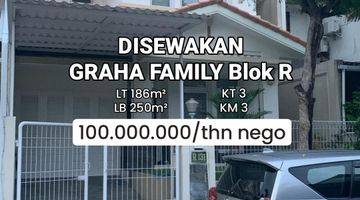 Gambar 1 Disewakan Rumah 2 Lantai Graha Family Blok R Surabaya Barat[596]
