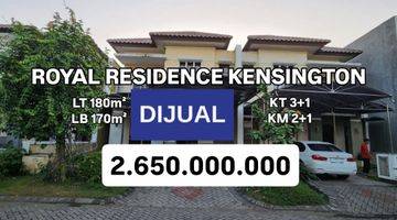 Gambar 1 Rumah 2 Lantai Kensington Royal Residence Wiyung Surabaya [551] 