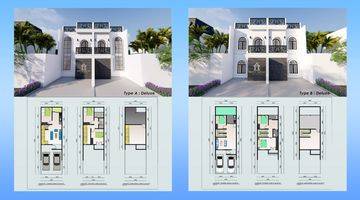 Gambar 4 Rumah 2½ lantai dengan private pool lokasi premium dekat pintu tol