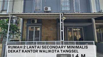 Gambar 1 705 Rumah Secondary 2 Lt Cantik Minimalis di Pusat Kota Tangsel