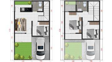 Gambar 4 Rumah Baru Minimalis 2 Lantai di Cluster Malaka Rorotan Jakarta Utara