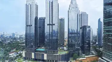 Gambar 1 Disewa Office Treasury Tower Scbd Uk 318 Sqm Semi Furnished Ji Jend Sudirman Jakarta Pusat