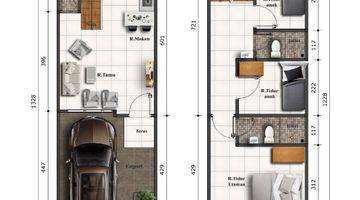 Gambar 4 Rumah Minimalis Modern Di Cempaka Putih Kota Jakarta Pusat