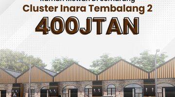 Gambar 4 Perumahan Cluster dijual Tembalang Harga 400 jutaan