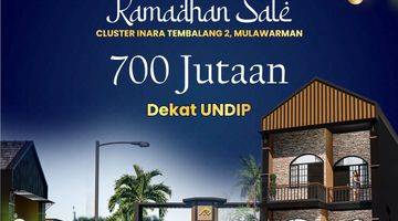 Gambar 5 Perumahan cluster dijual dekat Kampus Undip Tembalang 400 jutaan 