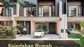 Gambar 1 Rumah modern konsep Villa di Sleman, Yogyakarta