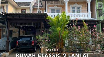 Gambar 1 Rumah American Classic 2 Lantai di Kota Wisata Siap Huni 