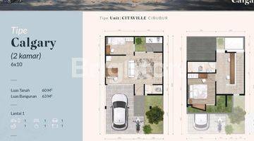 Gambar 2 RUMAH BARU CITAVILLE TYPE  SCANDINAVIAN