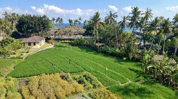 Gambar 1 Dijual villa tropical modern dengan rice paddy & ocean view dekat Canggu Bali