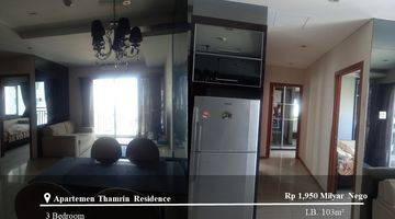 Gambar 1 Dijual Apartement Thamrin Residence High Floor 3br Full Furnished