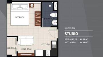 Gambar 5 Apartemen Brooklyn Type Studio Di Alam Sutera