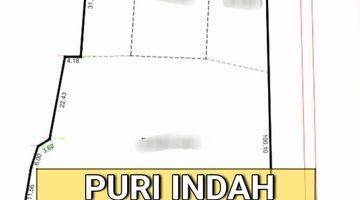 Gambar 1 Tanah Puri Indah, Jakarta Barat, Jalan Utama, Strategis