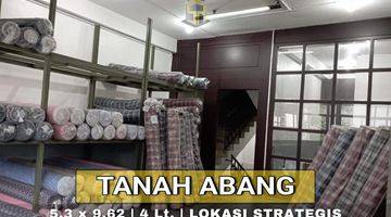 Gambar 1 Ruko Tanah Abang 4 Lantai Sangat Cocok Untuk Textile