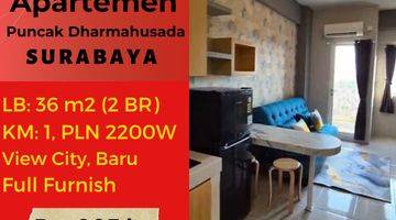 Gambar 1 Apartemen Baru 2 BR Puncak Dharmahusada Full Furnish Murah Strategis