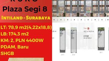 Gambar 1 di Jual Ruko 2 Lantai Plaza Segi 8‼️ By Intiland

