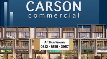 Gambar 3 Ruko CARSON 3lantai at Summarecon Gading Serpong Teramai! Hadap Jalan 4,1man Unit Sangat TERBATAS