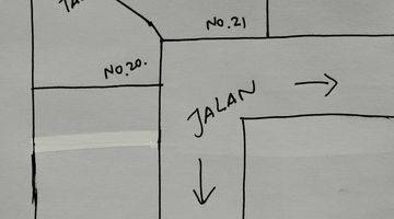 Gambar 3  Tanah Kosong Bentuk L Di Lokas Perumahan Strategis Di Jakarta Timur 