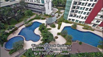 Gambar 1 Apartement Woodland Park Residence 2 BR Furnished Bagus