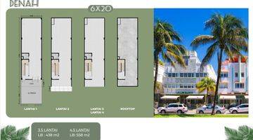 Gambar 1 Dijual Ruko Soho Miami Paradise Pik 2 Baru 3 Lantai 420 M2 Indent