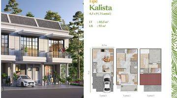 Gambar 1 Rumah Pik 2 Ilona Pasadena Hill Ukuran 4.5x9 3 Lantai Bisa Kpr