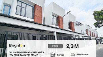 Gambar 1 Villa Rukun Mas- Inti kota 100 Meter ke Jl. Adam Malik -Siap Huni