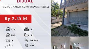 Gambar 1 Dijual ruko murah siap diniagakan di di Tki 3, 3 lantai nih