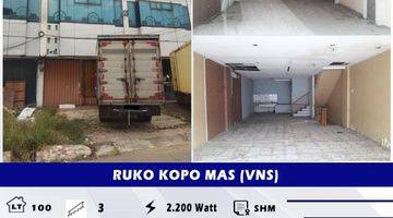 Gambar 1 Dijual ruko siap diniagakan, harga menarik, 3 lantai bosq