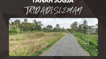 Gambar 1 Tanah Strategis Sleman Jogja, Area Tridadi Tepi Aspal 