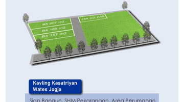 Gambar 3 Tanah Strategis Jogja Barat, Dekat Pemda Wates, SHM