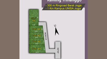 Gambar 3 Tanah Strategis Jogja Dalam Ringroad Gamping, Dekat Unisa 