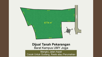 Gambar 2 Strategis Murah, Tanah Jogja Cocok Perumahan villa resto