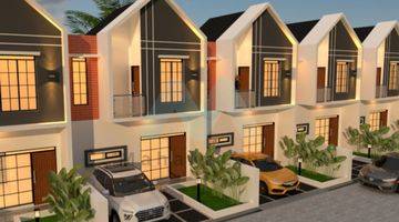 Gambar 2 Rumah dua minimalis modern lantai galning green view