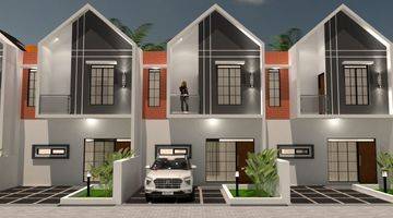 Gambar 5 Rumah dua minimalis modern lantai galning green view