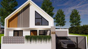 Gambar 1 Rumah minimalis modern cluster pramartha asri jatihandap