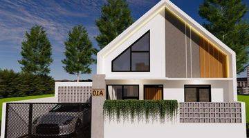 Gambar 1 Rumah 1 lantai minimalis modern pramartha asri