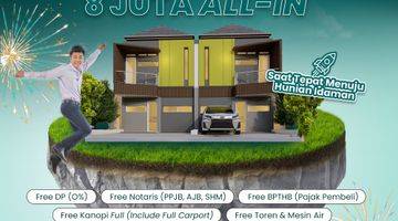 Gambar 5 Rumah Urban Milenial ,booking 500 Ribu 1 Menit Kepintu Tol Setu