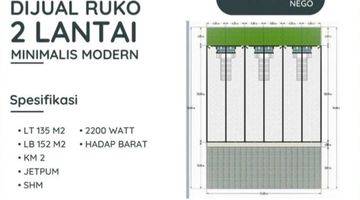 Gambar 2 Dijual Ruko Baru 2 Lantai Di Villa Melati Mas