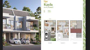 Gambar 2 Rumah Primary Pasadena Hills Ilona Uk 4,5x9 3Lantai 